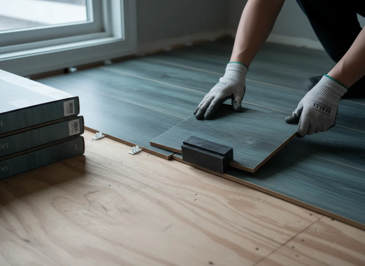 Luxury Vinyl Plank Installation company in Dovray, MN